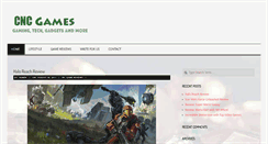 Desktop Screenshot of cncgames.com