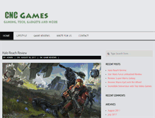 Tablet Screenshot of cncgames.com